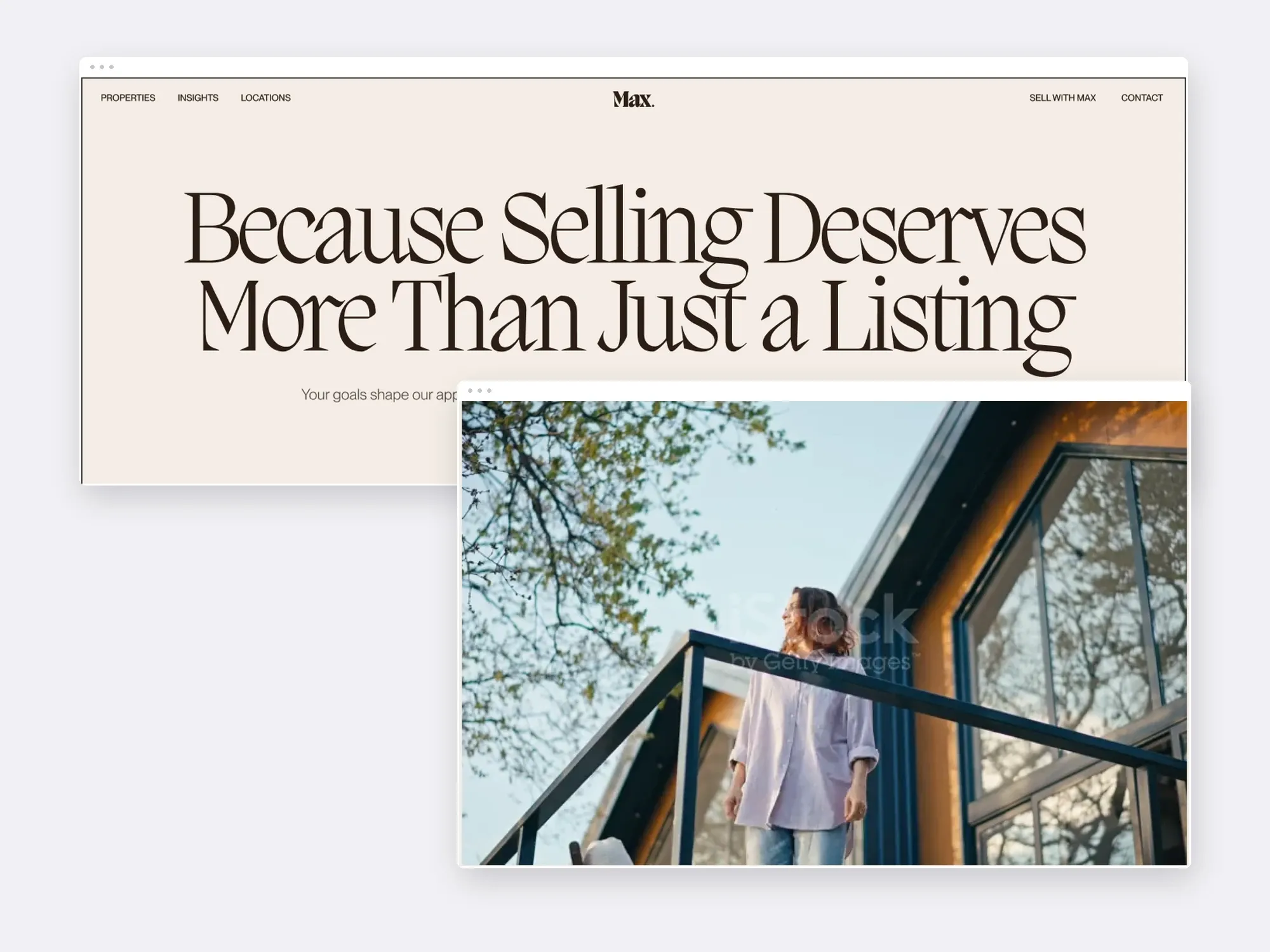 Max Property website presentation